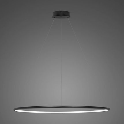 Altavola Design Lampa Wisząca Ledowe Okręgi No.1 100Cm In 3K Czarna Altavoladesign (La073P_100_In_3K_Black)