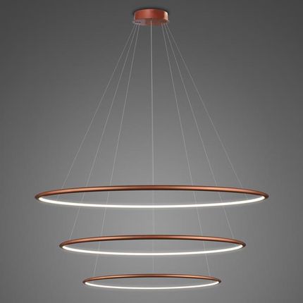 Altavola Design Lampa Wisząca Ledowe Okręgi No.3 100 Cm In 4K Miedziana (La075P_100_In_4K_Copper)