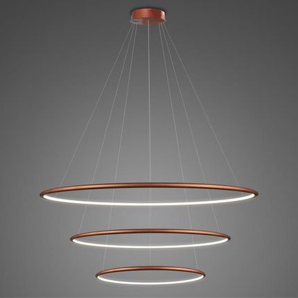 Altavola Design Lampa Wisząca Ledowe Okręgi No.3 80 Cm In 4K Miedziana (La075P_80_In_4K_Copper)