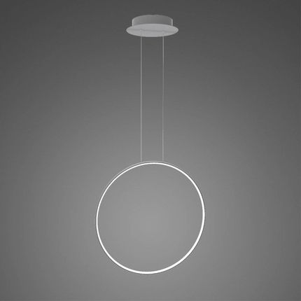 Altavola Design Lampa Wisząca Ledowe Okręgi No.1 X 60Cm In 3K Srebrna Ściemnialna (La073X_60_In_3K_Silver_Dimm)
