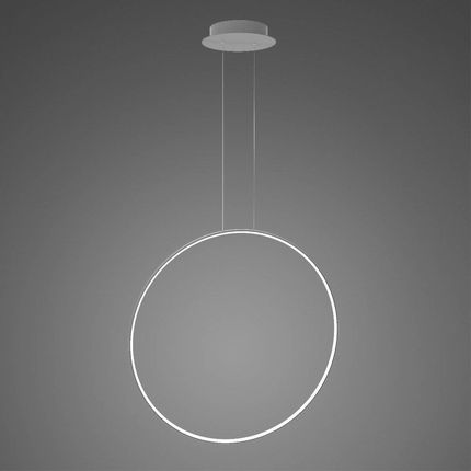 Altavola Design Lampa Wisząca Ledowe Okręgi No.1 X 80 Cm In 3K Srebrna Ściemnialna (La073X_80_In_3K_Silver_Dimm)