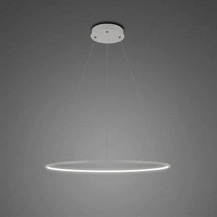 Altavola Design Lampa Wisząca Ledowe Okręgi No.1 40 Cm In 4K Srebrna Ściemnialna (La073P_40_In_4K_Silver_Dimm)