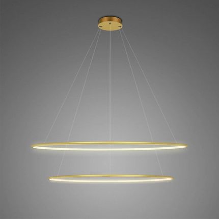 Altavola Design Lampa Ledowe Okręgi No. 2 100 Cm In 4K Złota (La074P_100_In_4K_Gold)