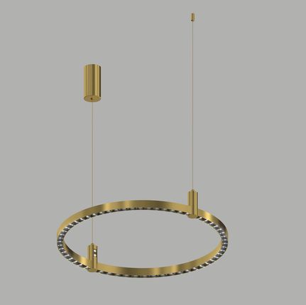 Altavola Design Ledowa Lampa Wisząca Diamante No.2 Co1 60 Cm Złota (La118Co1_60_Gold)