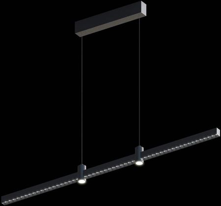 Altavola Design Ledowa Lampa Wisząca Diamante No.3 100 Cm Czarna (La119P_100_Black)