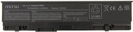 Mitsu Battery do Dell Studio 1535, 1537 4400 mAh (49 Wh) 10.8 - 11.1 Volt (BCDE1535)
