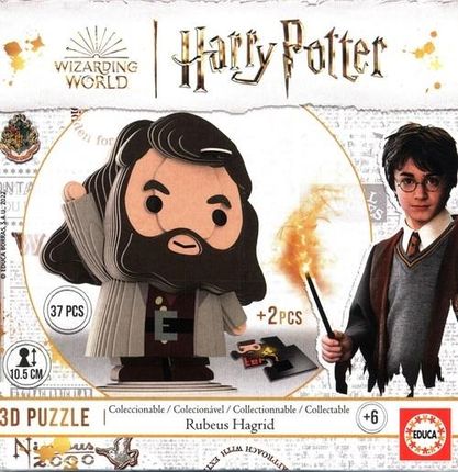 Educa Puzzle 3D Harry Potter Rubeus Hagrid 37 Elementów