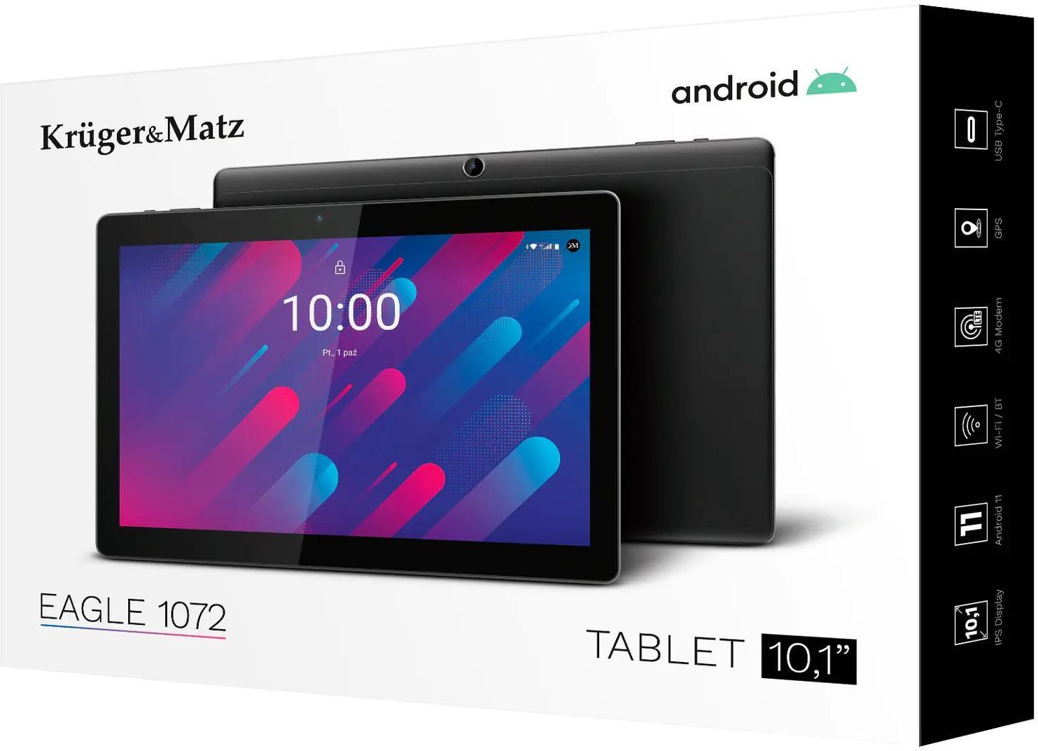 фото Планшет Kruger&Matz 4/64GB Lte (KM10721)