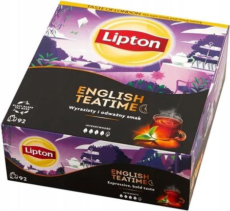 Lipton English Teatime Czarna 92 Torebki 184g