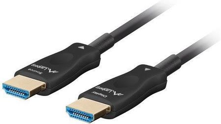 Kabel Lanberg Kabel HDMI M/M v2.1 20M 8K czarny optyczny AOC