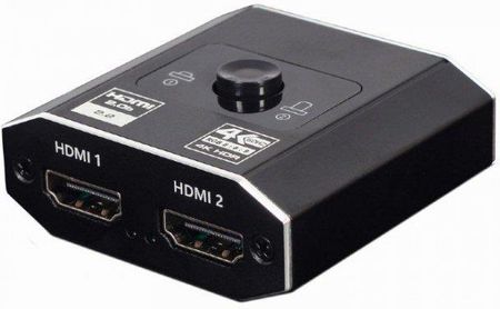 Gembird Dwukierunkowy przełącznik HDMI 4K, 2 porty