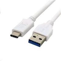 C-Tech kabel usb 2.0 am na usb-c (am/cm), 2m, biała