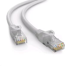 C-Tech Kabel Patchcord Cat6E, Utp, biały, 30M (CBPP630)