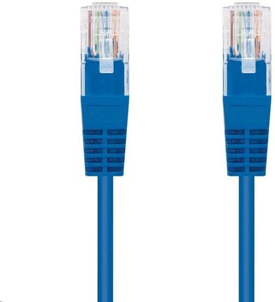 C-Tech Kabel Patchcord Cat5E, Utp, niebieski, 5M (CBPP55B)