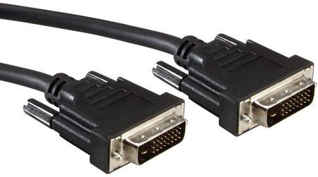 Roline Przewód Kabel DVI Do Monitora Dual Link 20M Czarny (11045599)