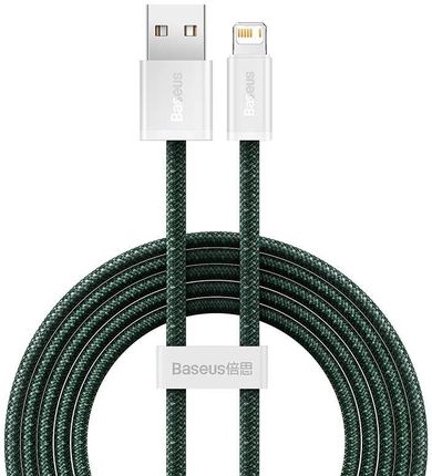 Baseus Kabel USB do Lightning Dynamic 2, 2.4A, 2m (zielony) (38880)