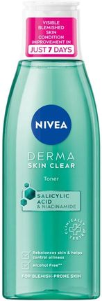Nivea Derma Skin Clear Tonik Normalizujący 200ml