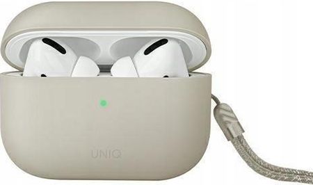 Uniq Etui Lino Airpods Pro 2 Gen Silicone Beżowy/Beige