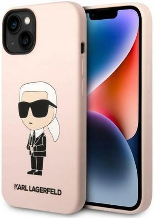 Karl Lagerfeld Silicone Etui Do Iphone 14 Plus
