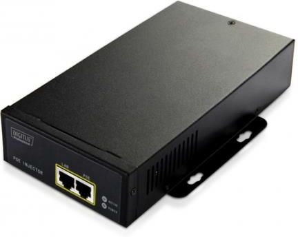 Digitus Gigabit Poe ++ Injector 802.3Bt Power Supply 4/5 + 7/8 And 3/6 1/2 10/100 / 1000Mbps Max.55V 95W (DN95107)
