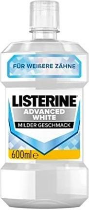 Listerine Advanced White Płyn Do Płukania Jamy Ustnej 600 ml