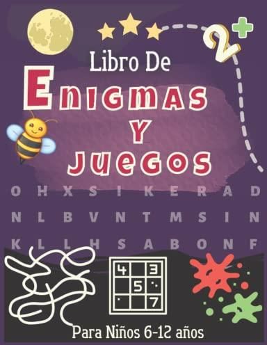 Libro De Enigmas y juegos Para Niños 6-12 años: Libro de Actividades ...