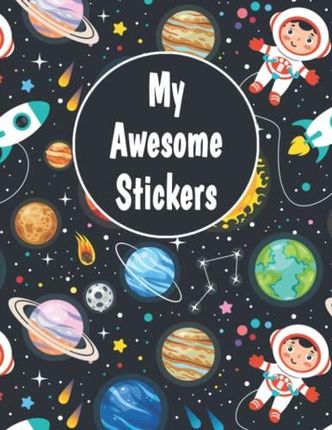 My Sticker Album: Blank Sticker Book for Collecting Stickers