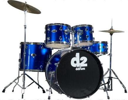 ddrum D2 Police Blue
