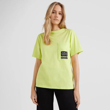 Damska Koszulka O'Neill Progressive Graphic T-Shirt 1850049-12015 – Neonowy