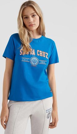 Damska Koszulka z krótkim rękawem O'Neill Surf State T-Shirt 1850048-15029 – Niebieski