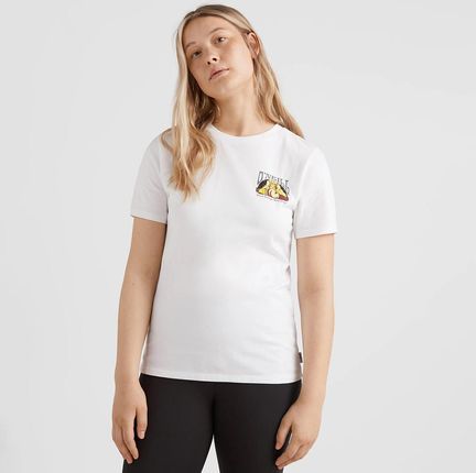 Damska Koszulka z krótkim rękawem O'Neill Future T-Shirt 1850056-11010 – Biały