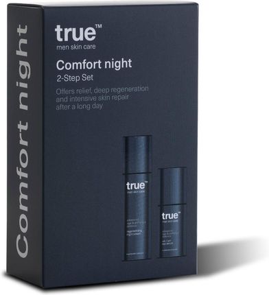 True Comfort Night Zestaw Regenerujący Krem Na Noc 50 Ml + Serum Pod Oczy Dla Mężczyzn 20 Ml