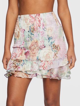 Guess Spódnica mini W3RD50 WCWF2 Kolorowy Regular Fit