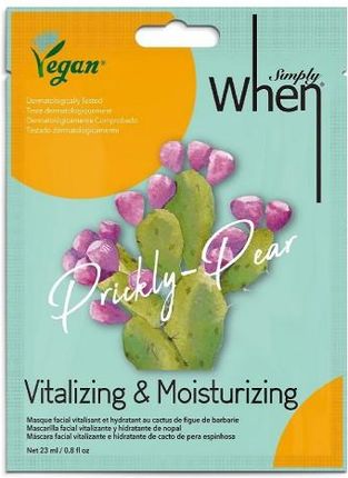 K.SIMPLY When Vegan Prickly-Pear Maseczka do Twarzy