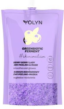 Yolyn Greenbiotic Ferment Bardzo Borówkowy Peeling-Maska 2W1 50 ml