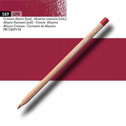 Kredka Caran D`Ache nr.589 Crimson Alizarin