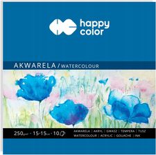 Zdjęcie Happy Color, Blok akwarelowy Art, 10 arkuszy, 15 x - Bełchatów
