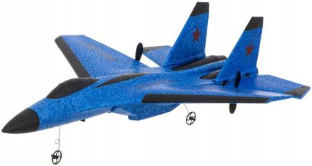 Samolot Rc SU-35 odrzutowiec FX820 niebieski