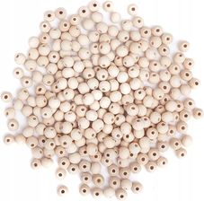 Zdjęcie Koraliki drewniane naturalne, 8 mm, 300 szt. - Toruń