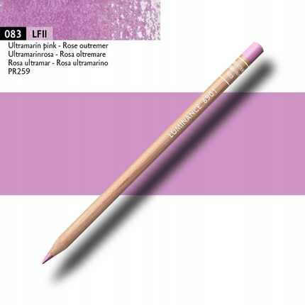 Kredka Caran D`Ache nr.083 Ultramarine Pink