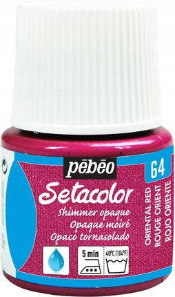Farba do tkanin Setacolor Pébéo Oriental Red 45 ml