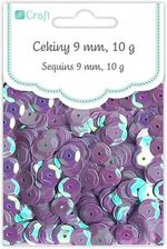 Zdjęcie Cekiny Łamane okrągłe 9mm 10g DpCraft fioletowe - Stary Sącz