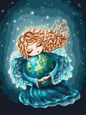 Zdjęcie Malowanie po numerach Anioł ziemi 30x40cm - Mszana Dolna