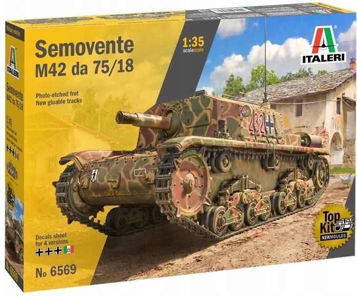 Semovente M42 da 75/18 /1:35/- Italeri 6569 - Ceny i opinie - Ceneo.pl
