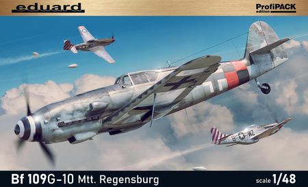 Eduard 82119 1:48 Bf 109G-10 Mtt Regensburg [profi
