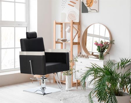 Fotel Fryzjerski Brano Hydrauliczny Obrotowy Podnóżek Do Salonu Fryzjerskiego Krzesło Fryzjerskie - zdjęcie 5