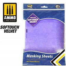 Zdjęcie Ammo Mig 8244 Softouch Velvet Masking Sheets 5szt. - Częstochowa