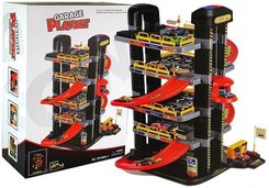 Zdjęcie Leantoys Garaż 5-Poziomowy Tor Samochodowy Winda Światła - Nowe Brzesko