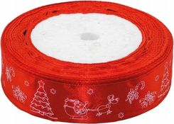 Zdjęcie Wstążka satynowa Boże Narodzenie 25mmx22m WSX25-8 - Baranów Sandomierski