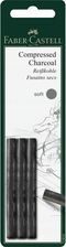 Zdjęcie Węgiel rysunkowy Faber-Castell soft, 3 szt. - Karczew